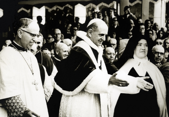 D. João Venâncio, Paulo VI e a Irmã Lúcia